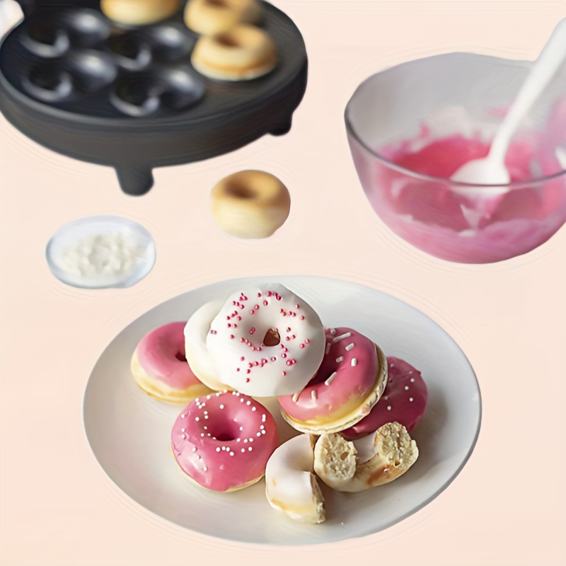 Doughnut Donut Maker Makes 7 Donuts At A Time Non-stick Recipe