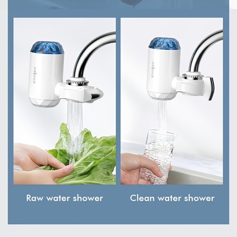 Ginian Wasserfilter Wasserhahn Wasserfilter Für Den Wasserhahn Trinkwasser- Filter für Zuhause Küche Filterung von etwa 70 Substanzen (Kartusche) :  : Küche, Haushalt & Wohnen