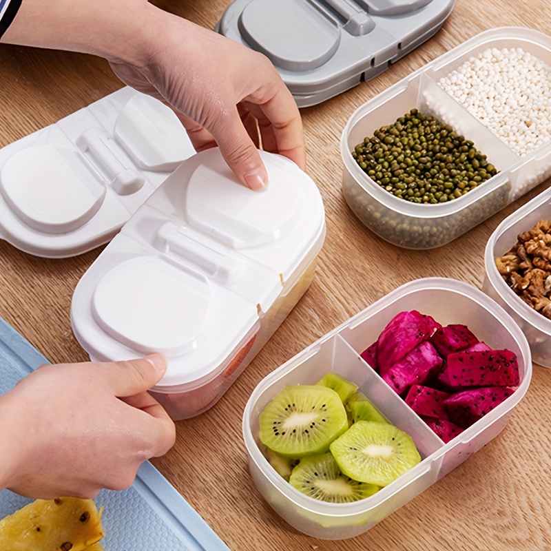 Reusable Fridge Food Storage Container With Lids Double - Temu