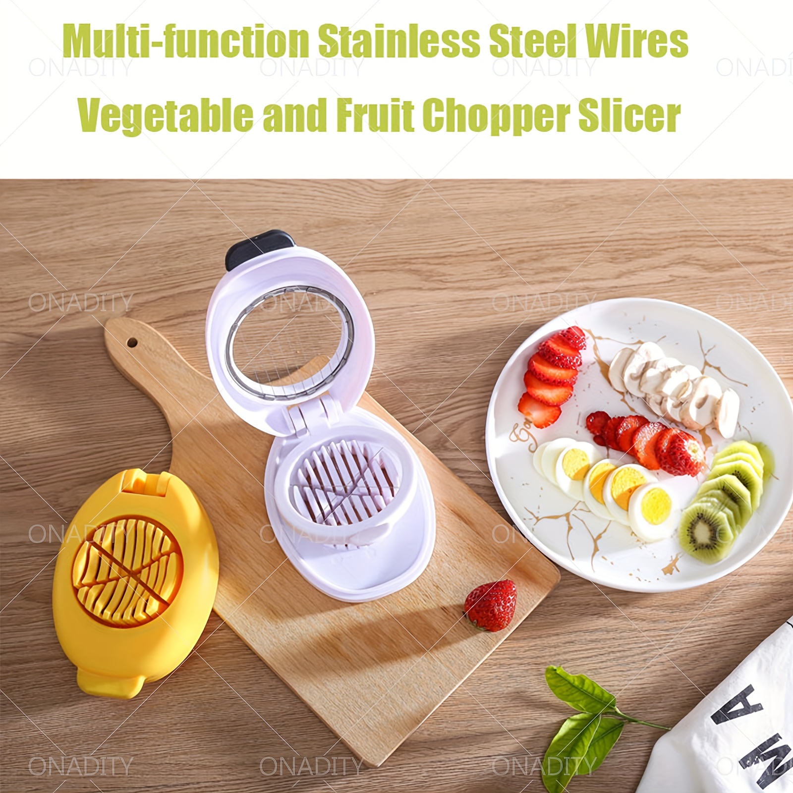 Boiled egg slicer for slicing eggs, CATEGORIES \ Kitchen \ Choppers and  slicers