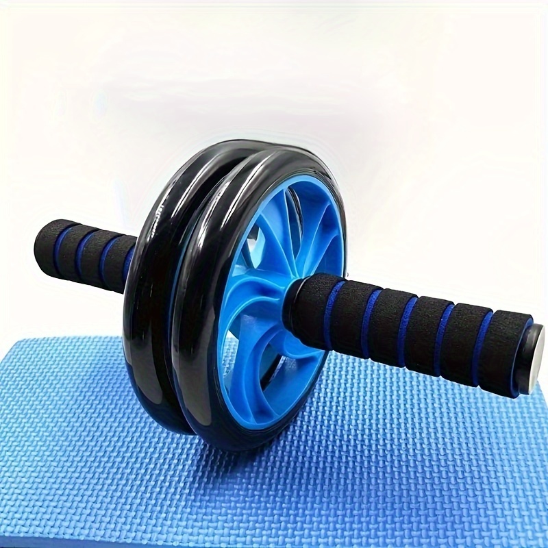 Ab Roller - a Device for Training Abdominal Muscles And Core Workouts - Because You Deserve The Best Fitness Core Shredder - Your New Abs Trainer - Featuring Extra Thick Knee Pads - with Dual Sliding Wheels