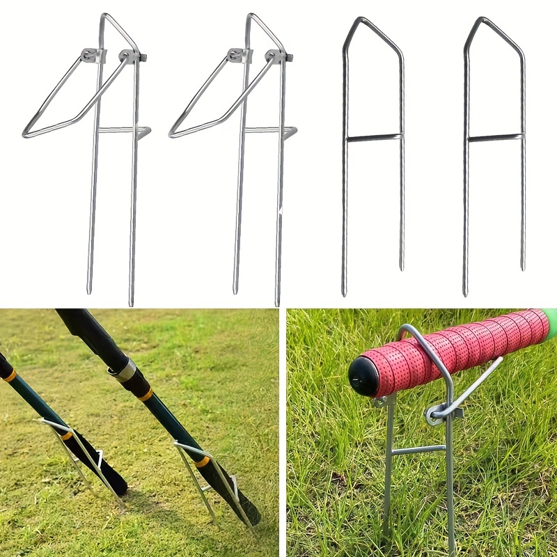 1pc Durable Metal Fishing Rod Rack - Convenient Rod Holder for Easy Tackle  Access