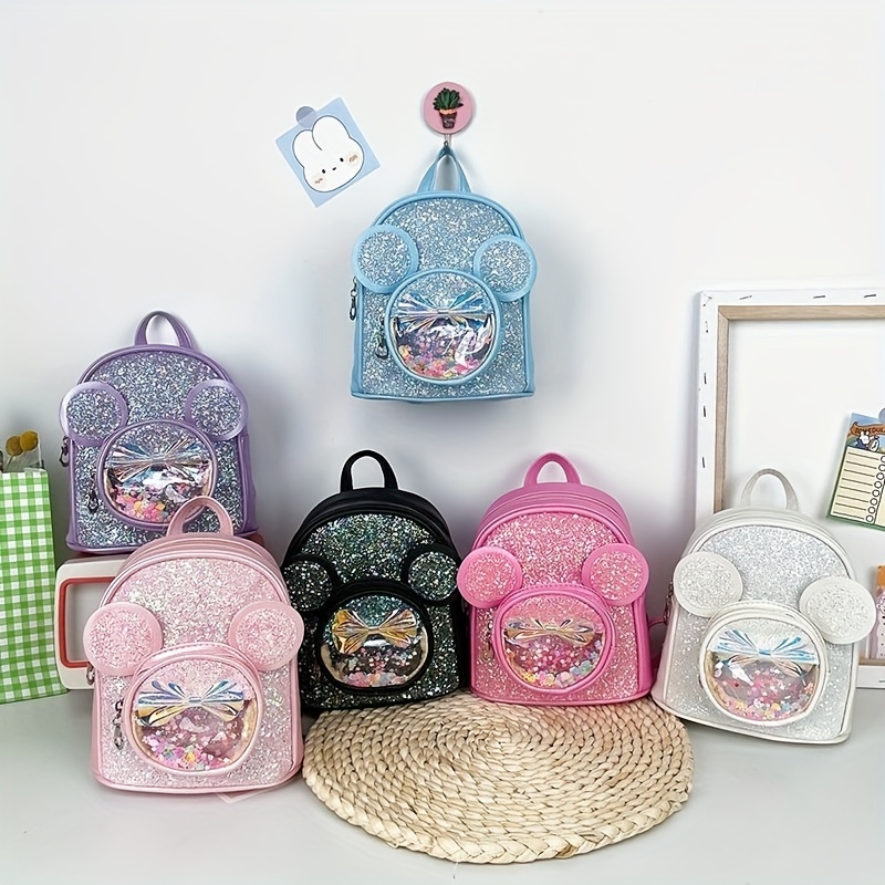 Girls Cute Mini Backpack Purse Fashion School Bags PU