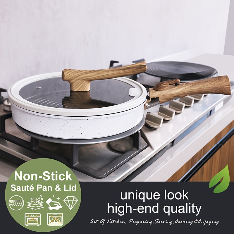Non-Stick Stone Frypan, Fry pan,Frying pan,Detachable handle,Induction,Ovenproof
