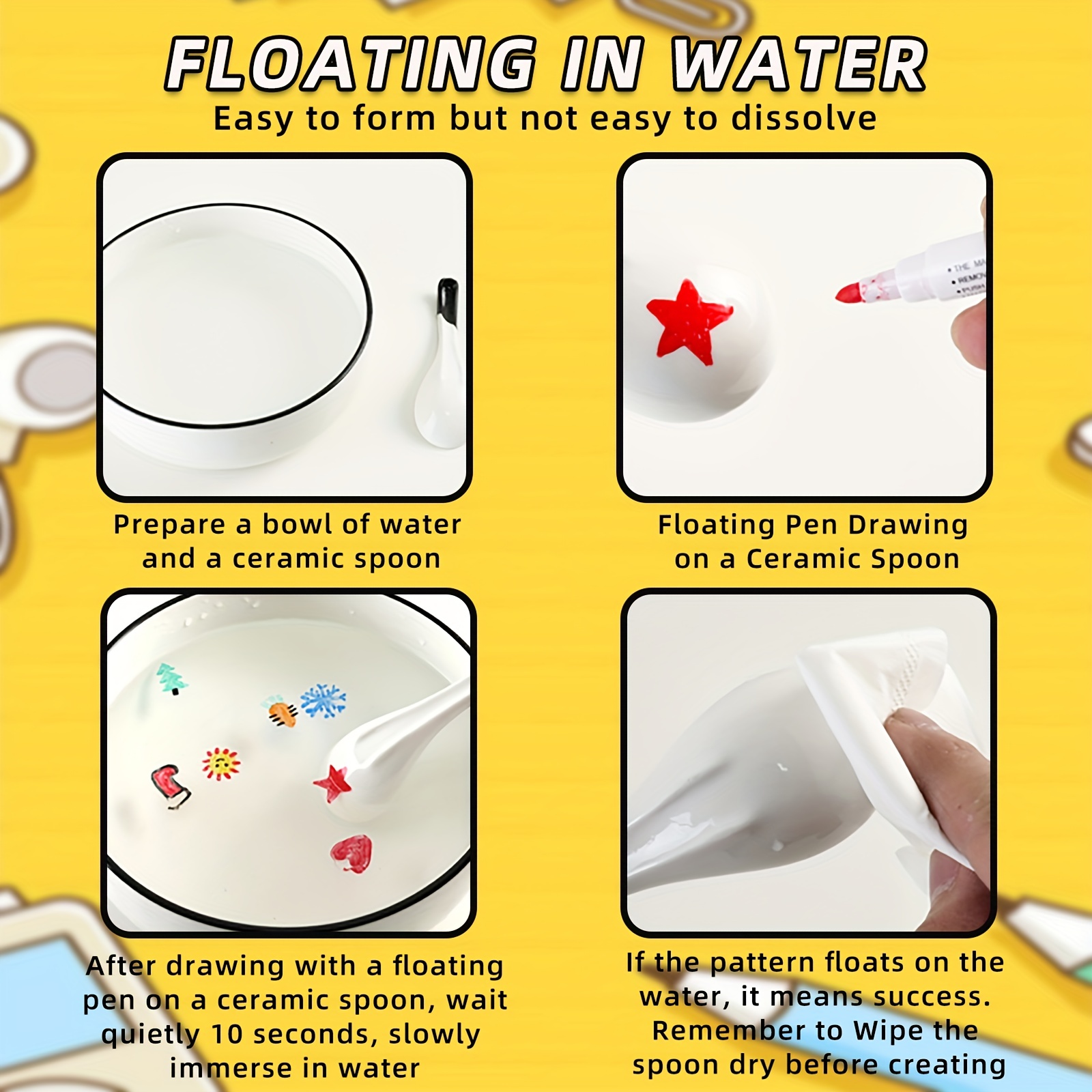 Magical Water Painting Pen water Floating Doodle Pens kids - Temu