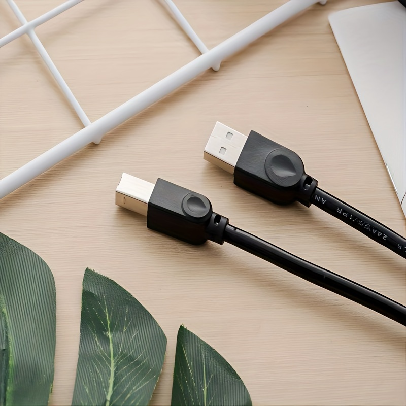 CableCreation Câble d'imprimante USB-C 2 m, câble USB C vers USB B 2.0,  câble USB-C vers USB type B compatible avec MacBook Pro, HP, Canon,  Brother