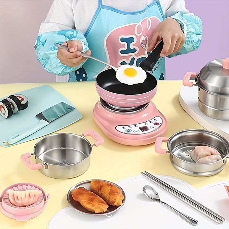 Mini Chef - Pot & Pan Playset, Play Kitchen Accessories