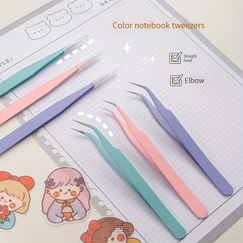 Washi Tape Picking Multi Tool Cute Tweezers For Scrapbooking Sticker  Stationery