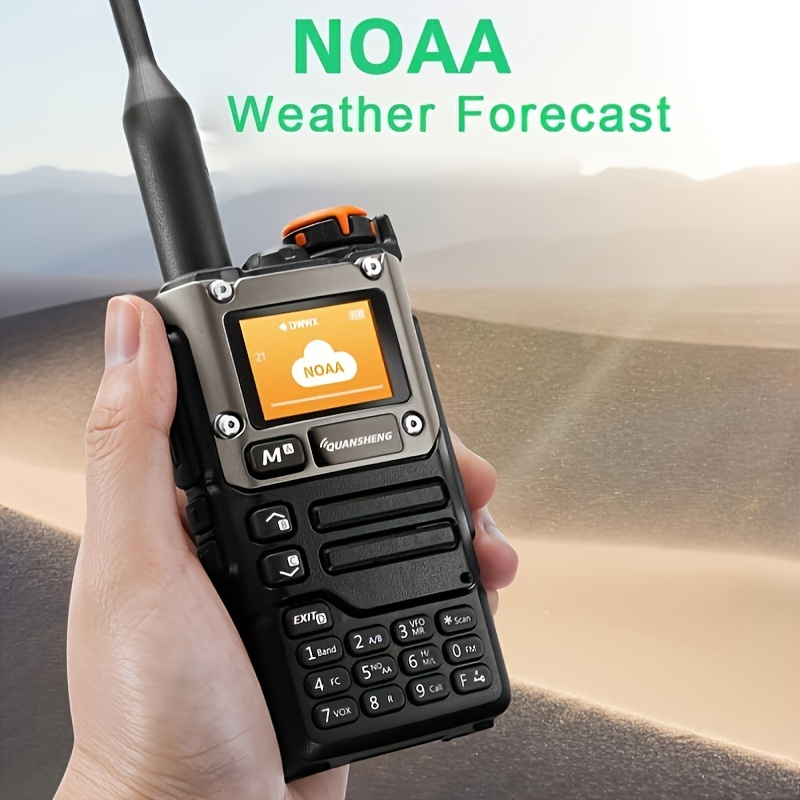 portable am fm two way radio commuter station amateur ham radio kit with remote receiver noaa weather receiver 10 groups of voice encryption scrambling air band dtmf fm scrambler noaa wireless frequency duplicator