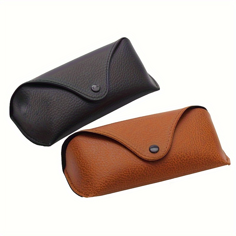 Funda Gafas Rombo Moda Cuero Pu Gafas Sol Lectura Bolsa - Temu Mexico