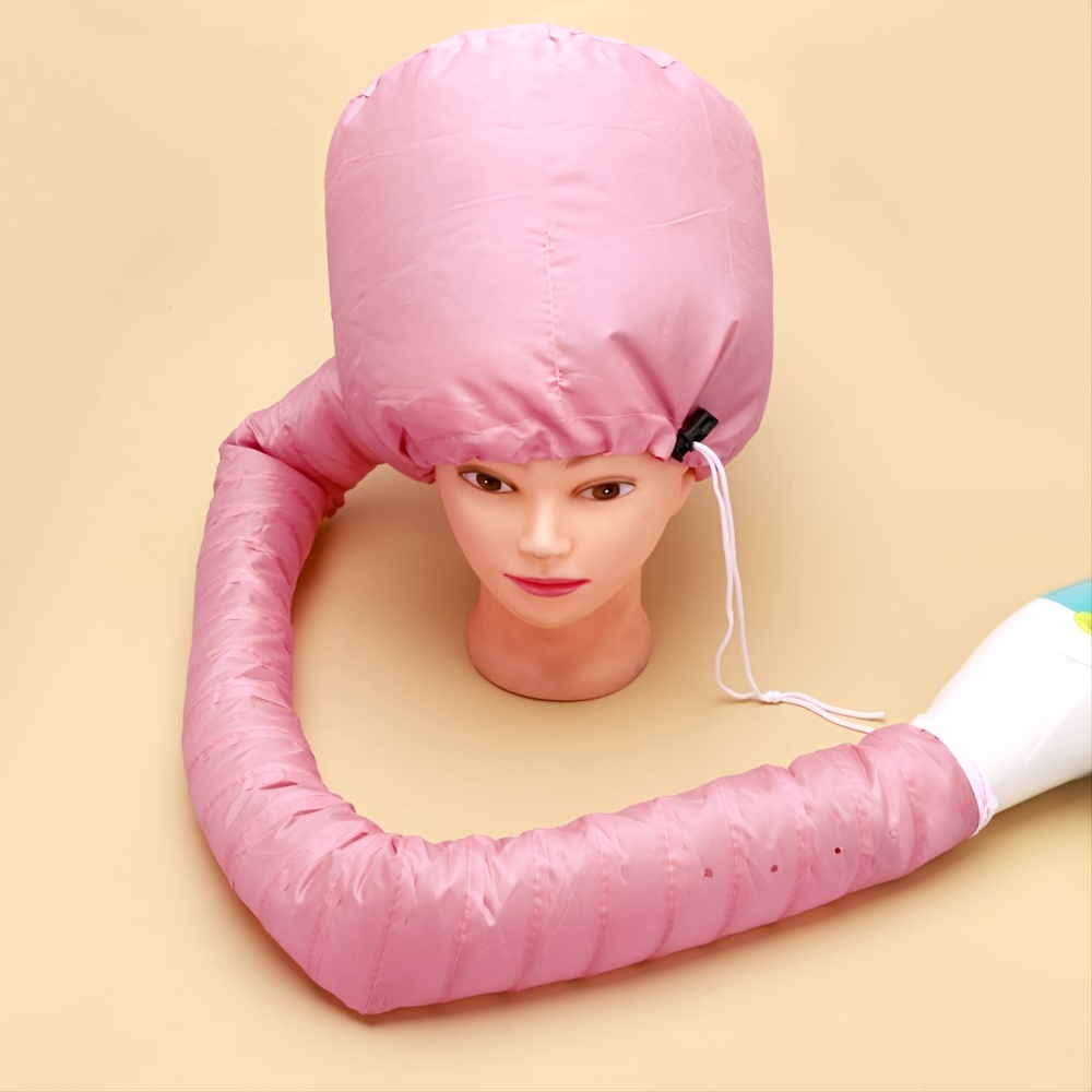 

Adjustable Hair Dryer Bonnet For Hair Styling, Color, And Conditioning - Portable And Hooded, Bonnet Dryer Attachment