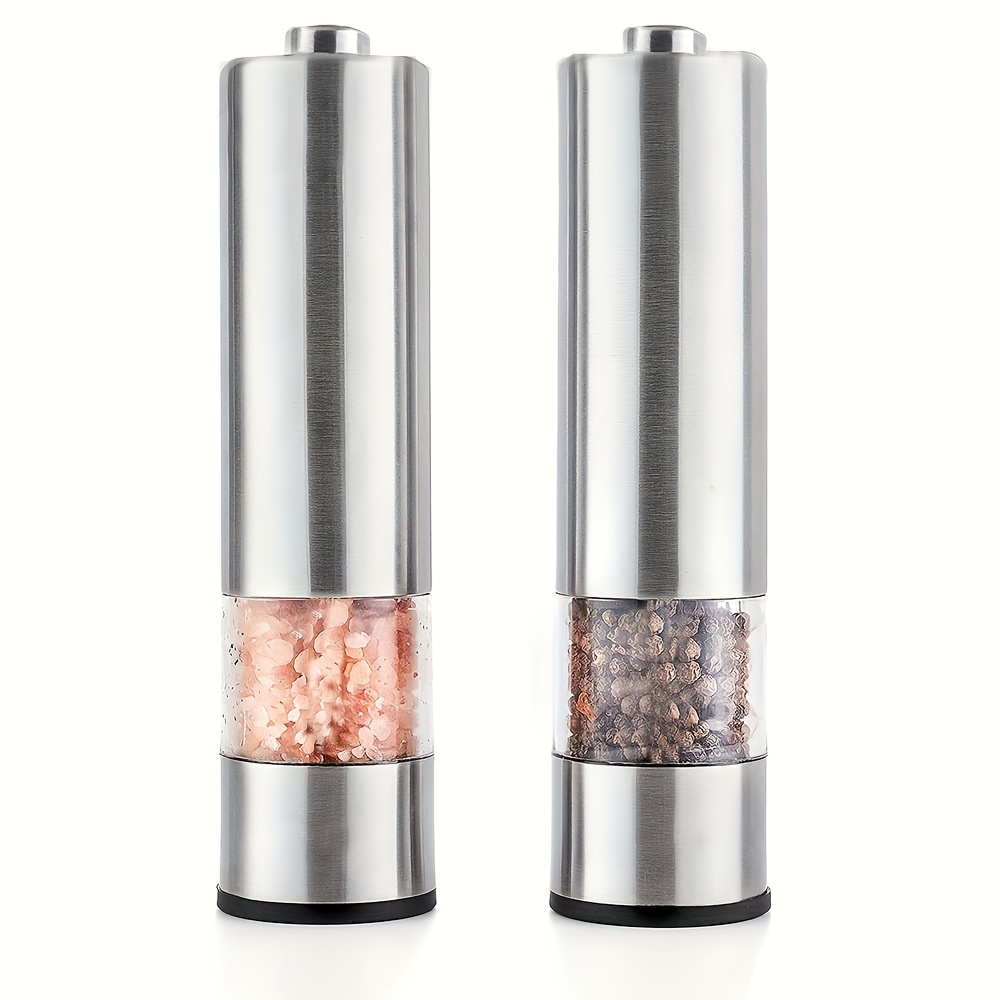 Electric Spice Grinder, Rose and Stainless Steel, Adjustable