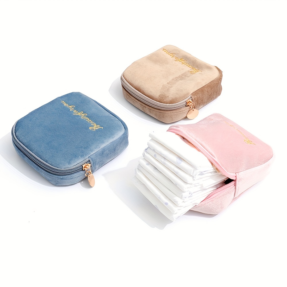 Small Makeup Bag, Makeup Pouch, Travel Cosmetic Organizer for