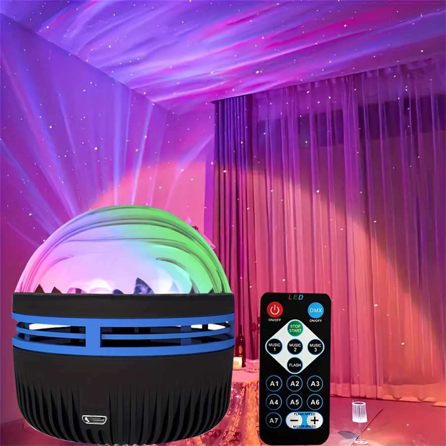 Projecteur LED Ciel Etoilé Musique Bluetooth Décoration Chambre Veilleuse
