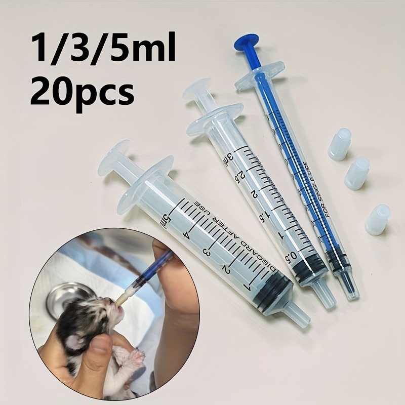 5/10/20/30ml Nutrient Sterile Syringe Measuring Tools Cat Dog