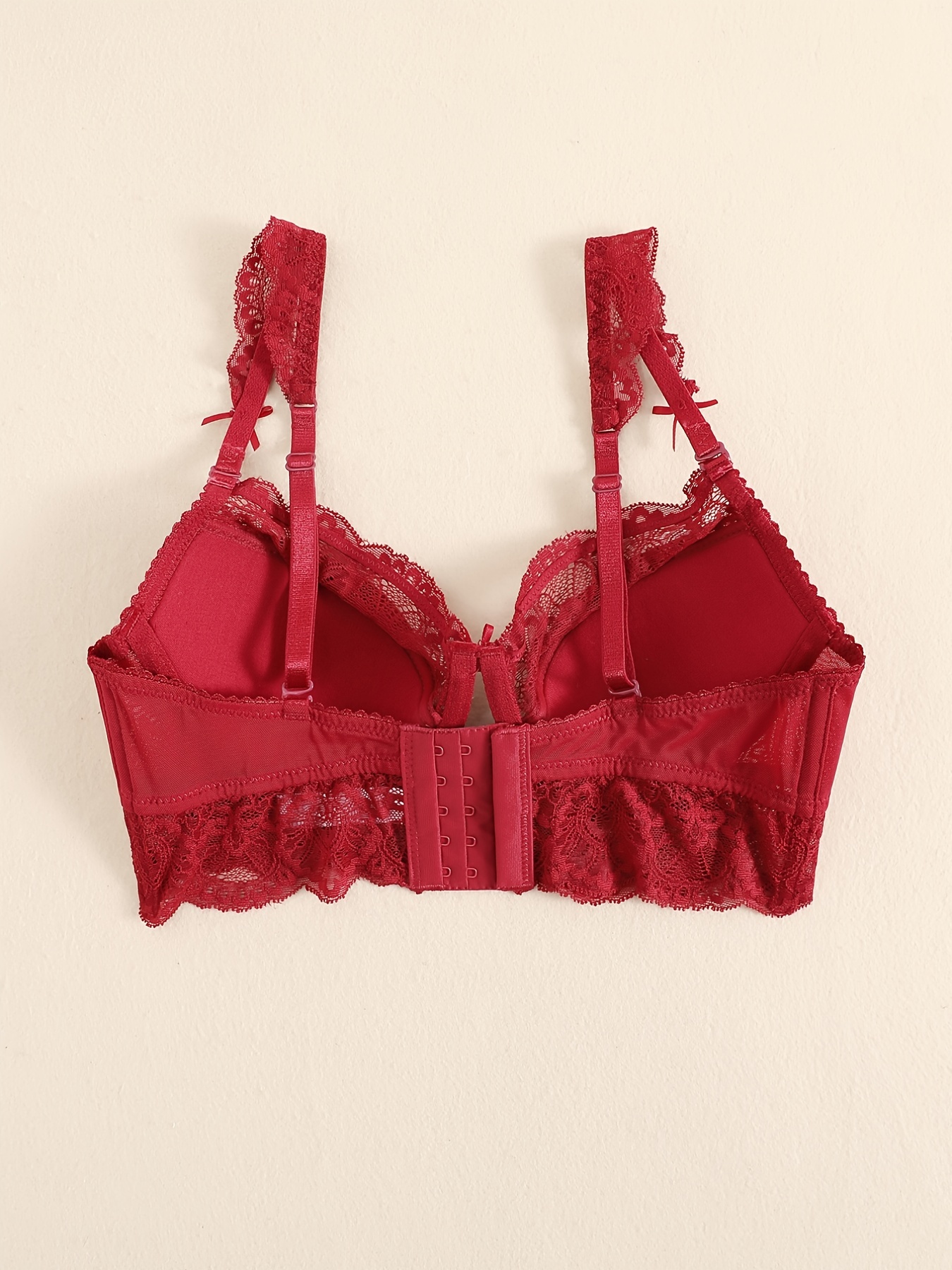  Lace Thin Sexy Underwear Bra Ribbon French with A