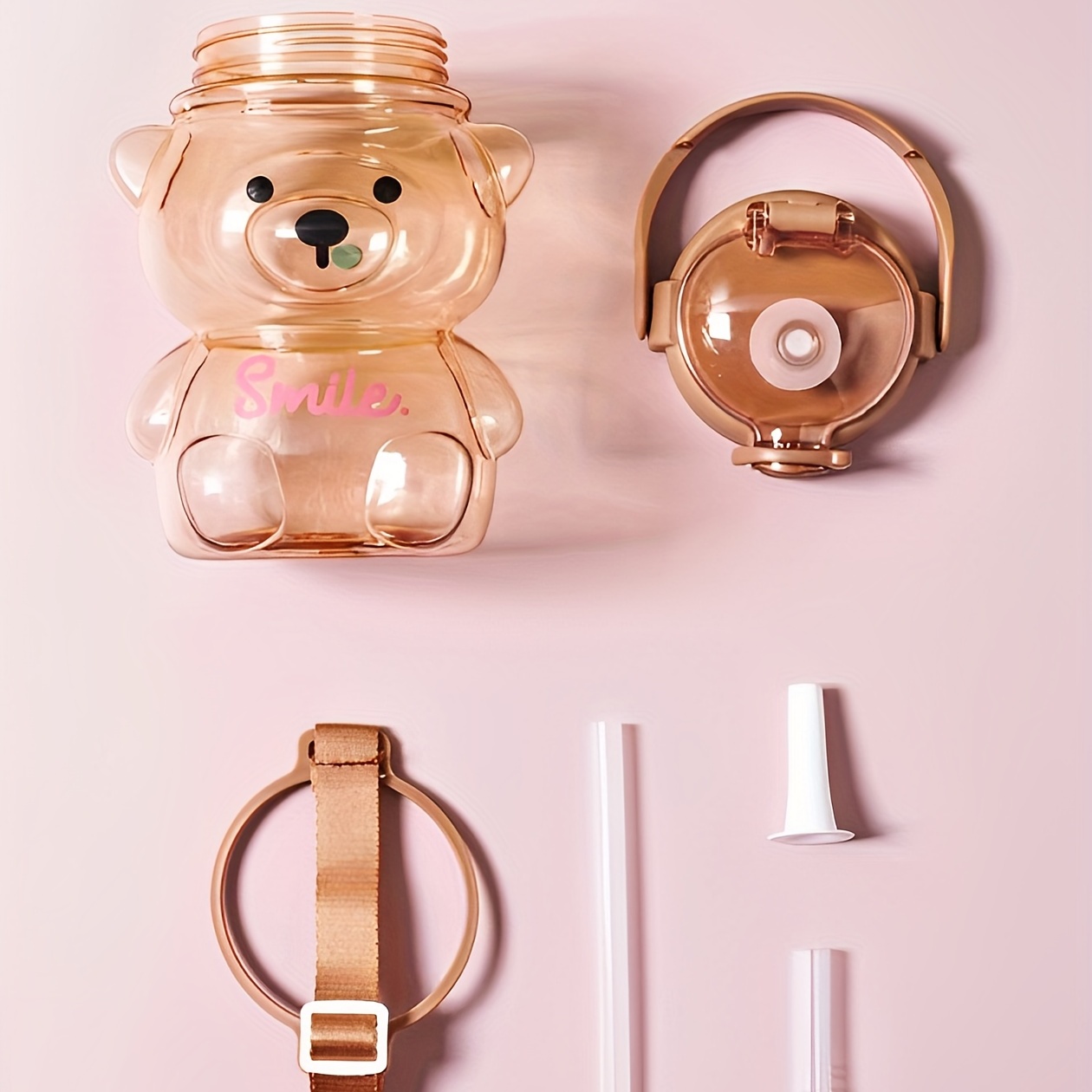 Rose Gold Stainless Steel Sippy Cup