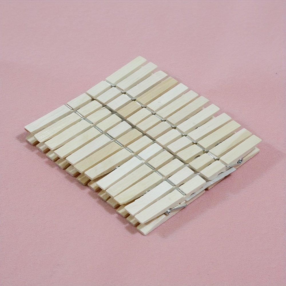 50pcs 1 Inch Mini Clothes Pins For Photo, Small Clothespins Natural Wooden  Mini Clothes Pins, Mini Photo Clips Small Clothes Pins For Photos, Crafts