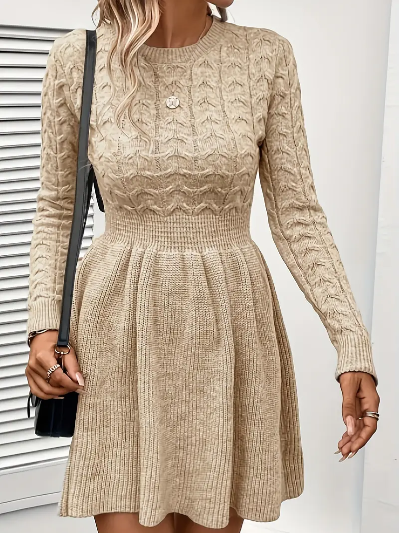 shirred waist knit dress Floral Shirred Waist Knit Dress