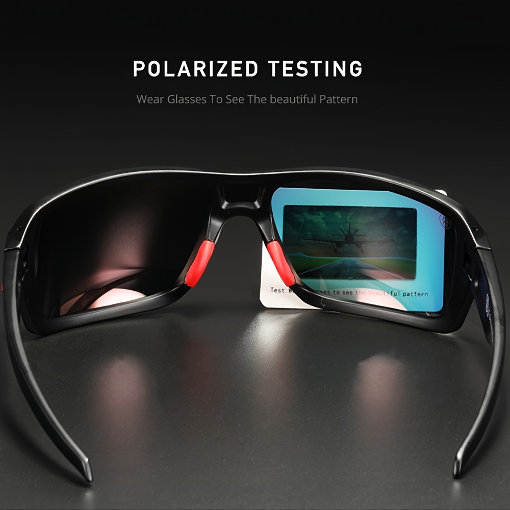 Polarized Sunglasses, The Destroyer is built for a large head and wide face  with Secure Head Strap