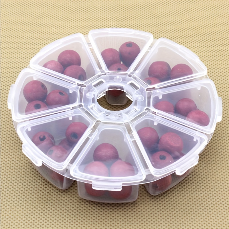 8 Pack: Bead Organizer Carrying Case by Simply Tidy™ in Clear, 10 x 8 x  1.8