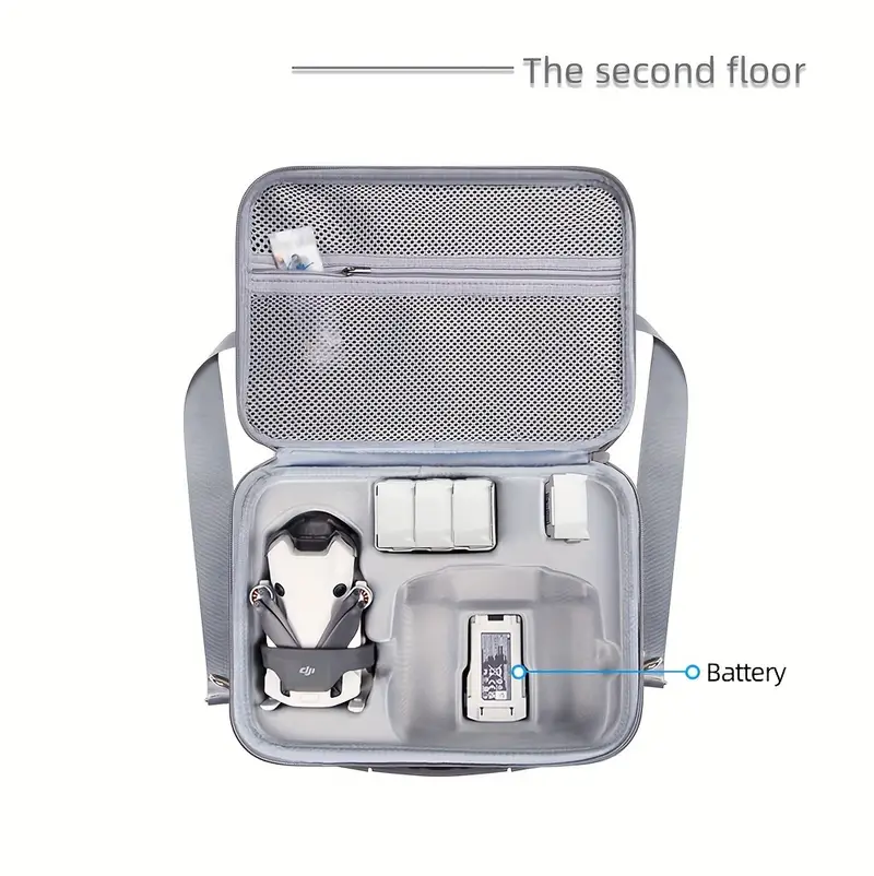 for dji mini 4 pro carrying case travel shoulder bag scratch resistant mini 4 pro handbag drone accessories bag details 2