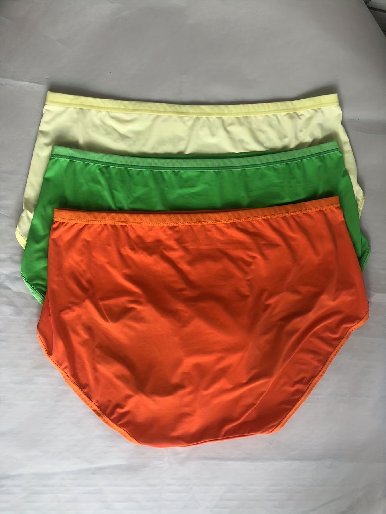 Women's Nylon Full Briefs, 3 Pair