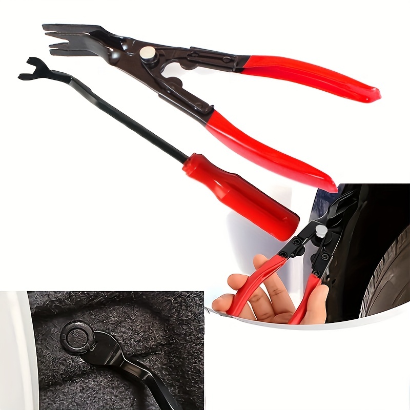 Plastic Rivet Snap Pliers, Fastener Removal Plier Tool, Heavy Duty Snap  Fastener Tool, Car Door Panel Clip Remover Tools Plier Rivet Puller (1PCS)