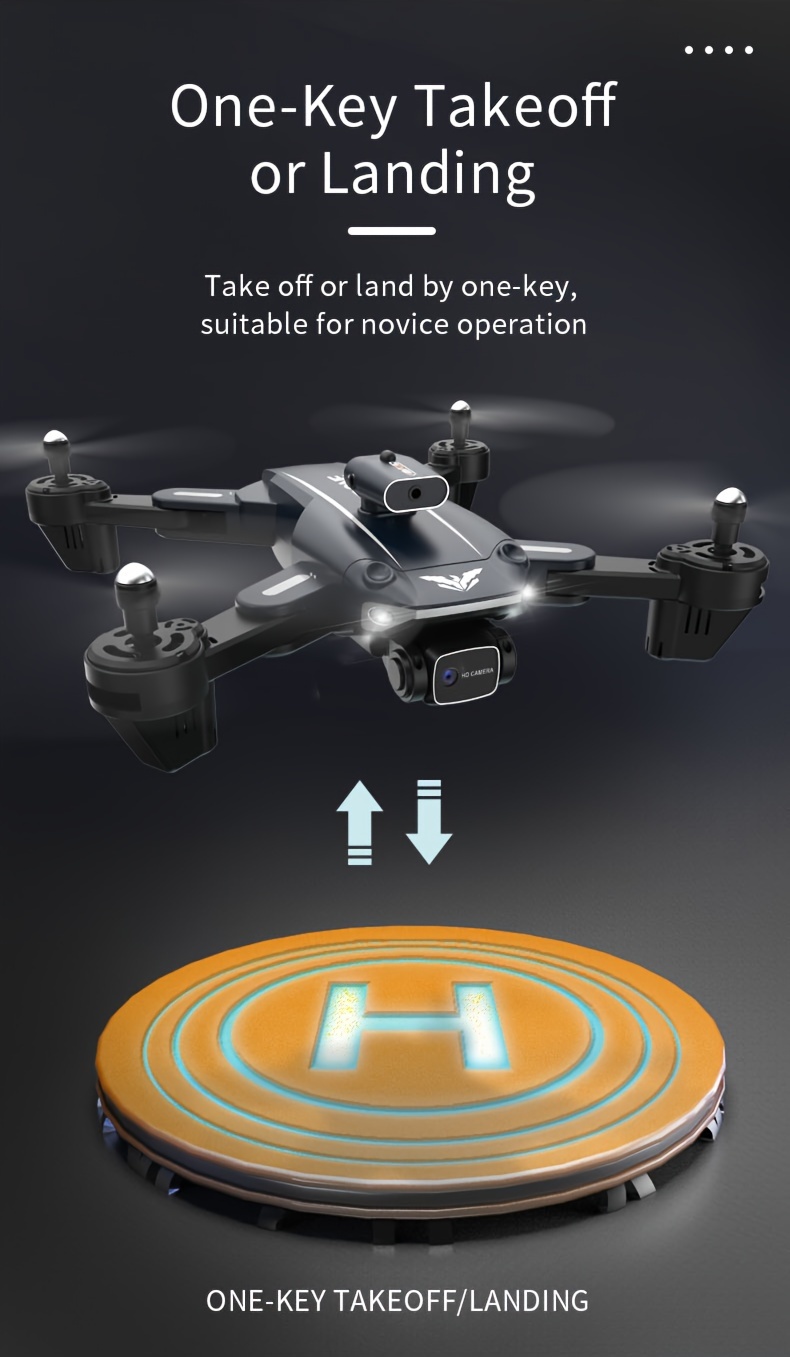 Optical Flow Positioning,H109 Drone With Dual Adjustable Camera, 360° Obstacle Avoidance, Gravity Sensing,Stable Flight Ideal For Beginners details 2