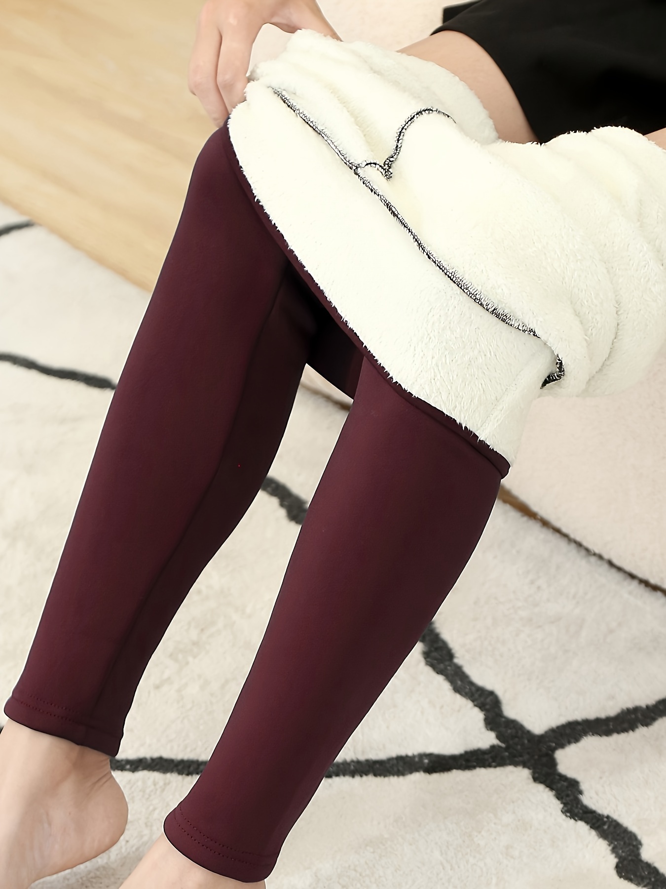 Fleece lined active outlet leggings