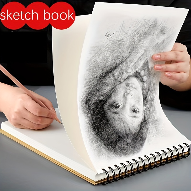 Sketch Book Top Spiral Bound Sketch Pad Acid Free Art - Temu