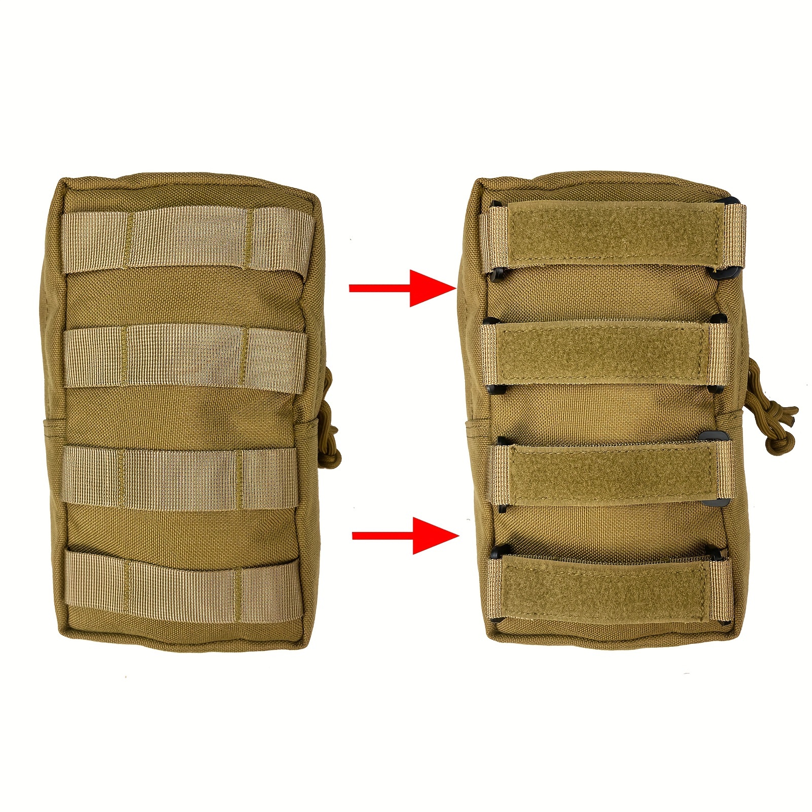 4pcs Molle Patches 1pc Black Patch Hook Loop Tactical Patches Camping Bag  Backpack Accessories - Sports & Outdoors - Temu