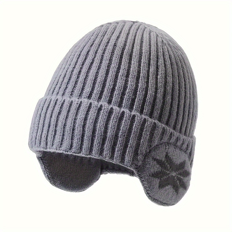 1pc Outdoor Knitted Warm Ear Protection Baseball Hat For Men Ideal Choice  For Gifts - Jewelry & Accessories - Temu