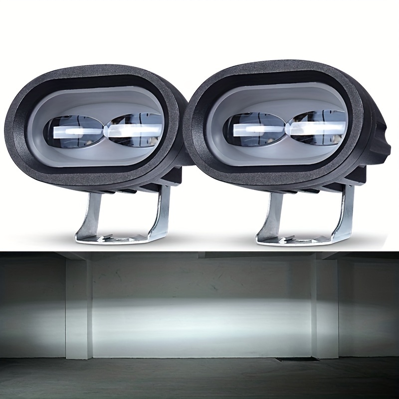 1pc 20w 6D Len LED Work Light for Motorcycles, Cars, and Trucks