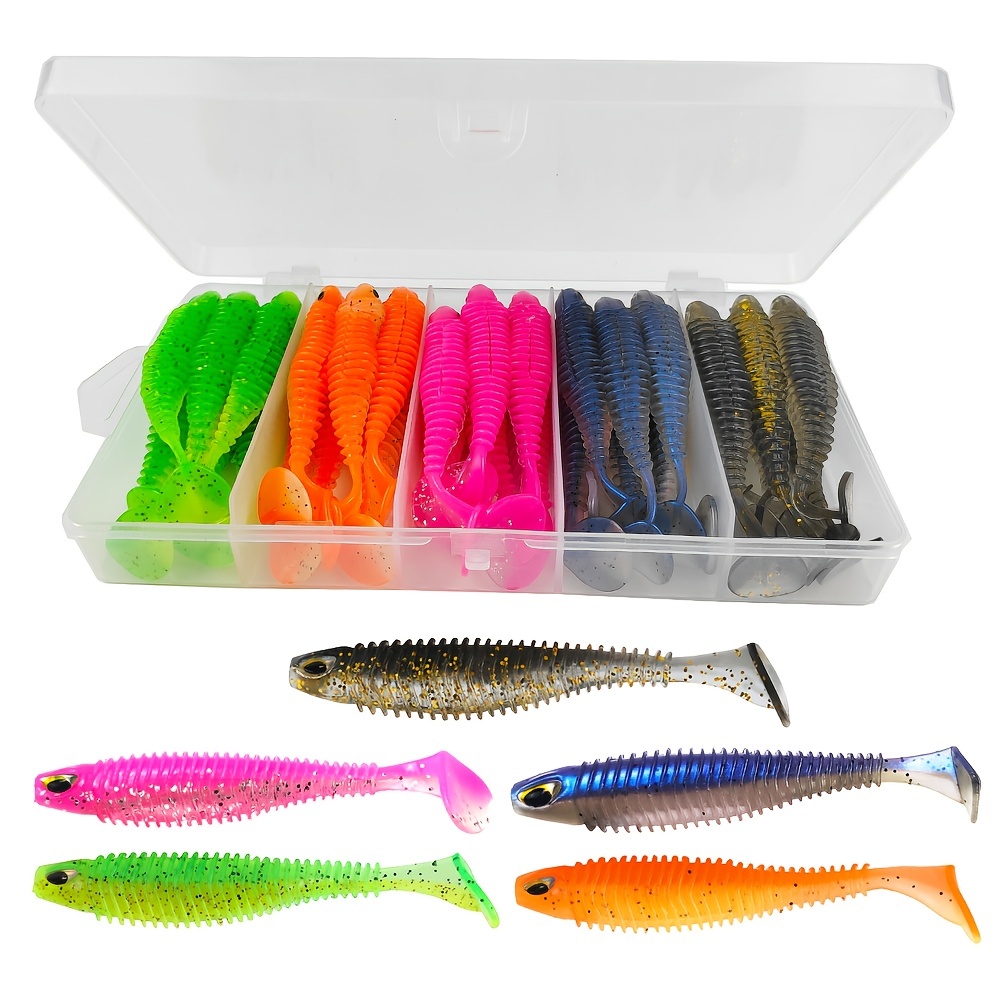 Artificial Bionic Fishing Soft Lures Simulation Silicone - Temu