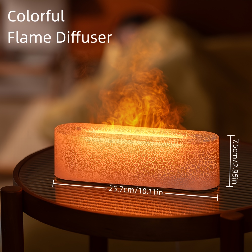 Aroma Diffuser Flame Humidifier - Temu