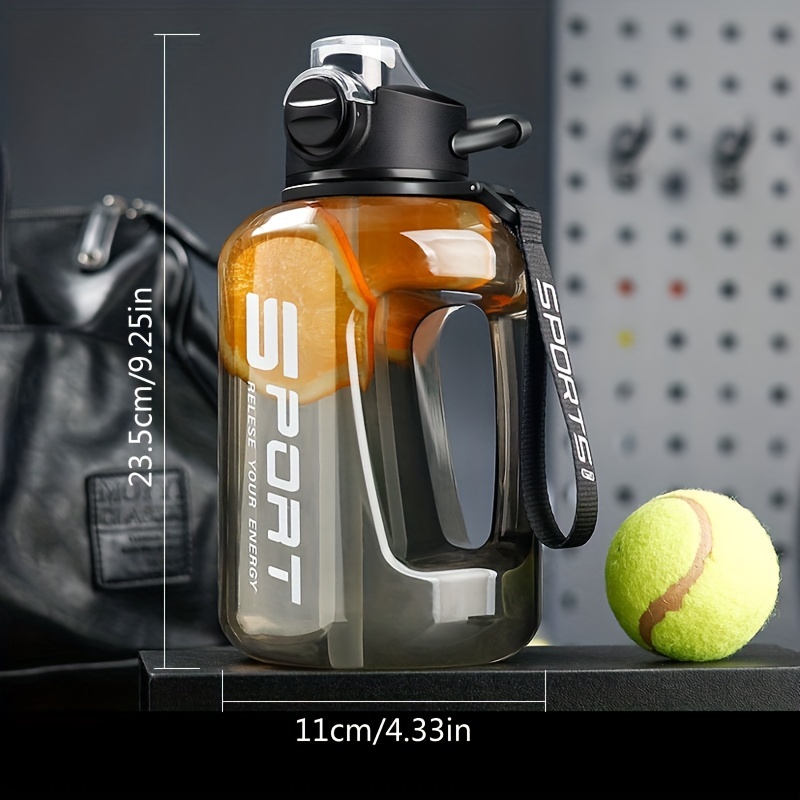 Large Capacity Big Belly Water Cup, Gradient Color Leakproof Plastic Water  Bottle, Suitable For Fitness Sports - Temu