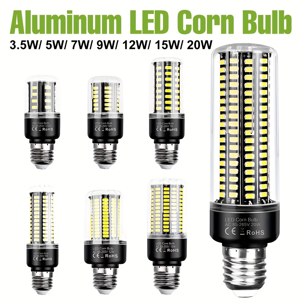 Energy Saving Led Corn Bulb For Home Lighting High Brightness E27/E14 Base,  3W 12W, 85 220V Corn Lamp Ampoule From Fangyan, $10.36