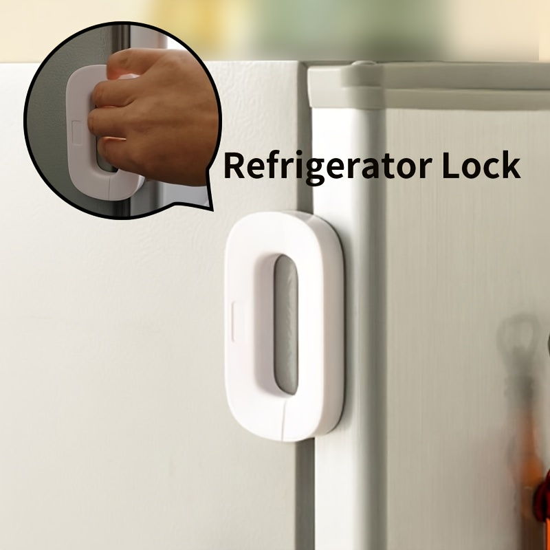 Refrigerator Anti Opening Safety Lock Refrigerator Door - Temu