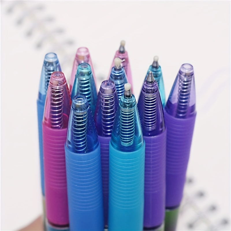 4 Pcs Erasable Ballpoint Pen Press The Magic Erasable Pen 0.5mm Bullet Tip  Student Office Writing Gift Pen School Stationery