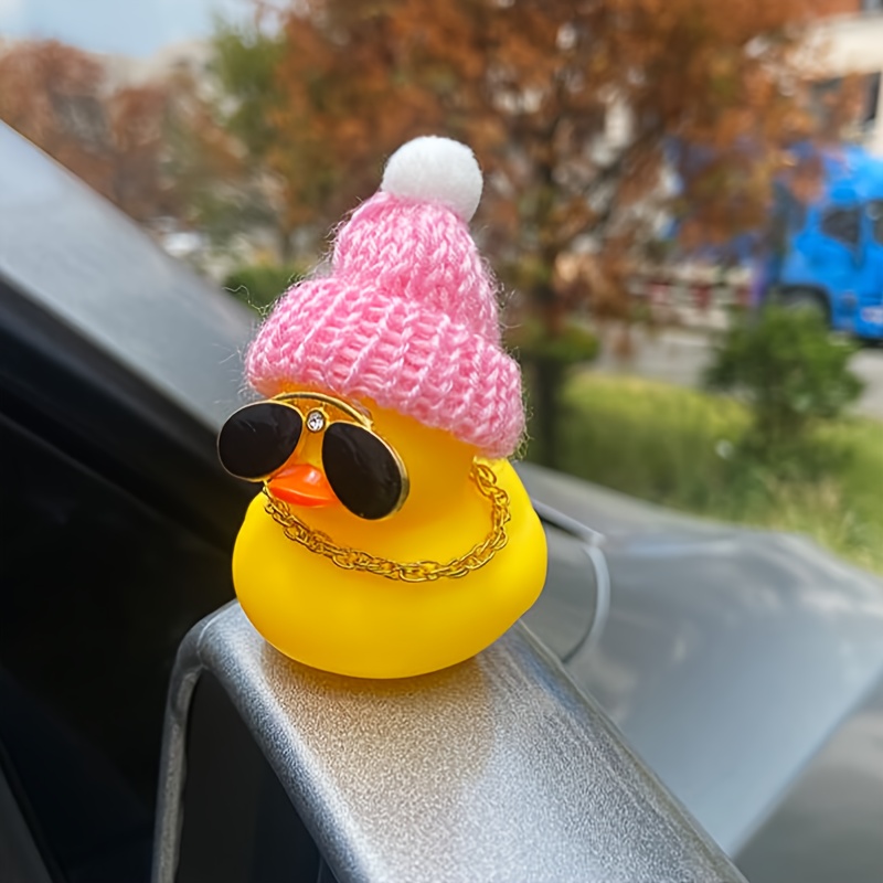 Cute Rubber Duck Design Car Dashboard Decoration Car - Temu