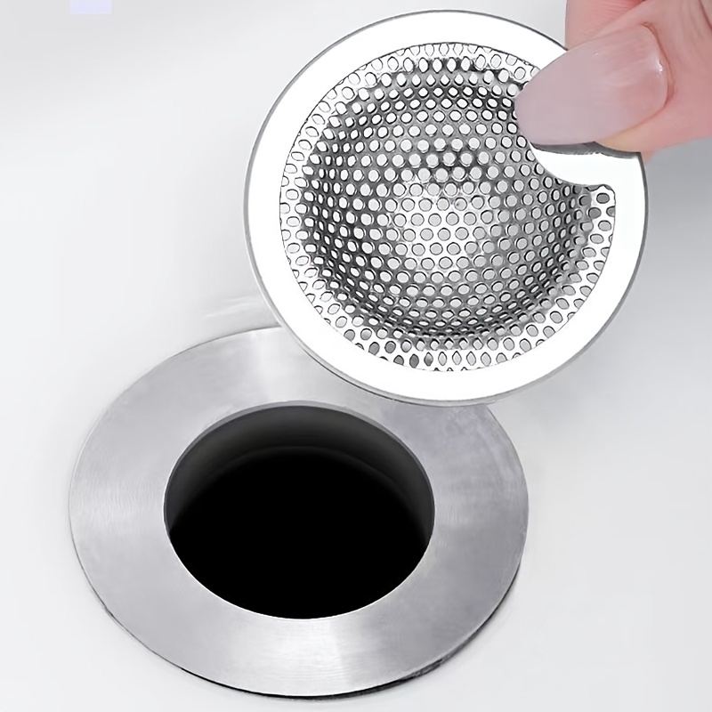 1pc Bathtub Sink Strainer Stainless Steel Kitchen Sink Drain