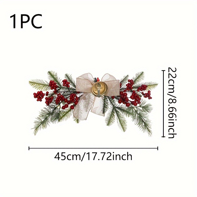 Artificial Christmas Winter Pine Needles Decoration - Temu