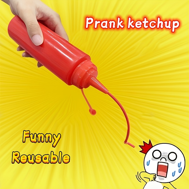 Prank Ketchup Gag Gifts Novelty Gifts Funny Pressure - Temu