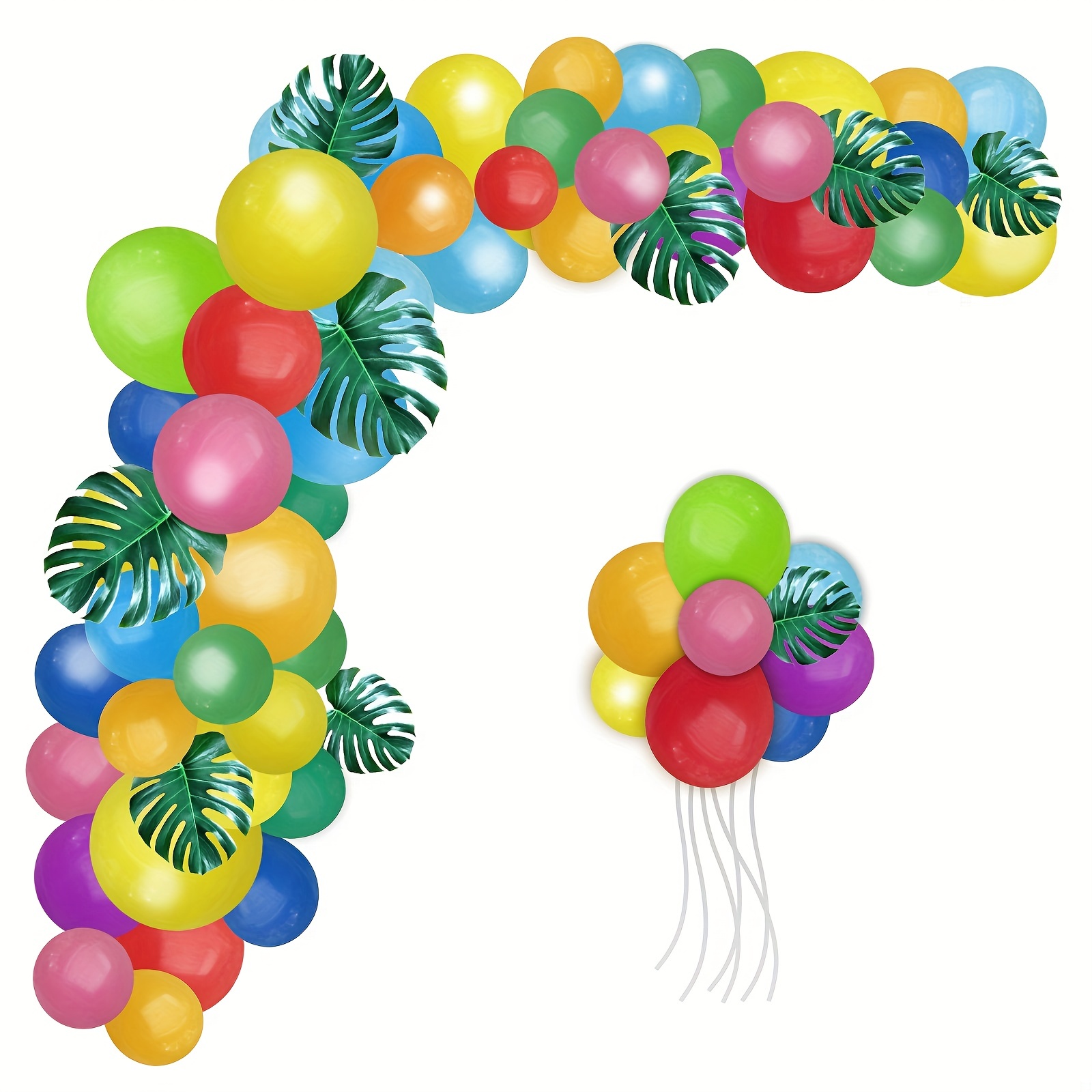  Globos de fiesta de 12 pulgadas, 50 unidades, globos de látex  metálicos de colores surtidos, globos de helio de cumpleaños : Juguetes y  Juegos