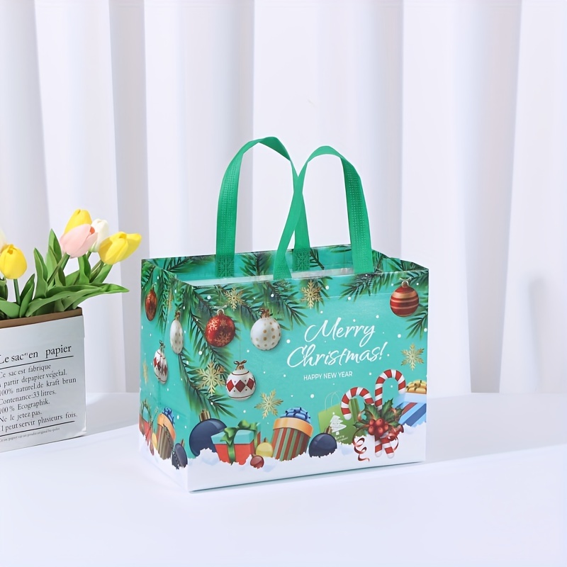 4pcs Large Christmas Gift Bags With Handles