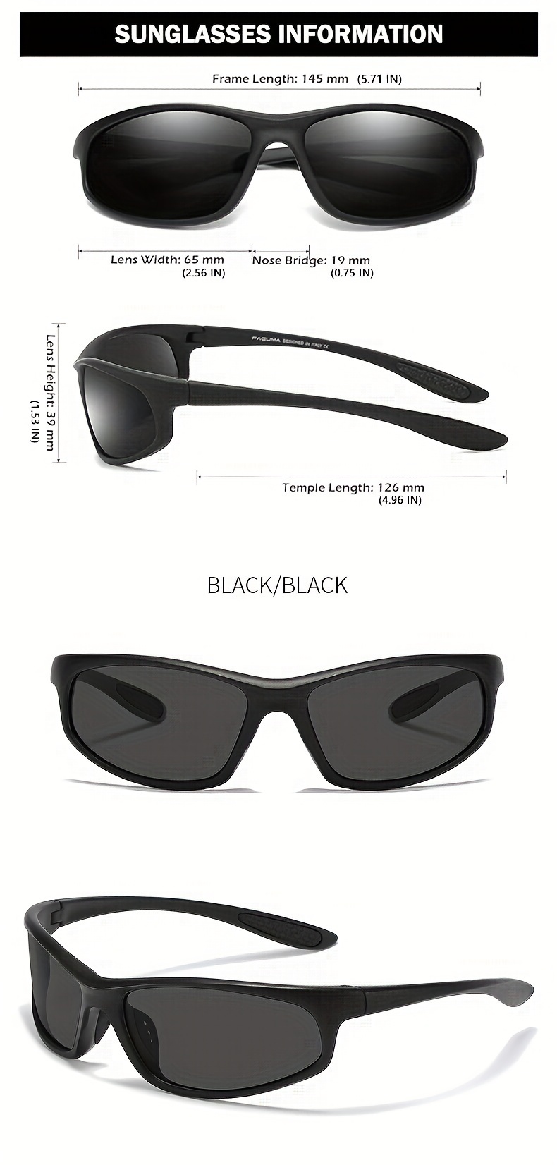 3pcs Polarized Sports Sunglasses For Men & Women, Windproof Sunglasses For Cycling, Baseball, Running, Fishing, Golf & Driving