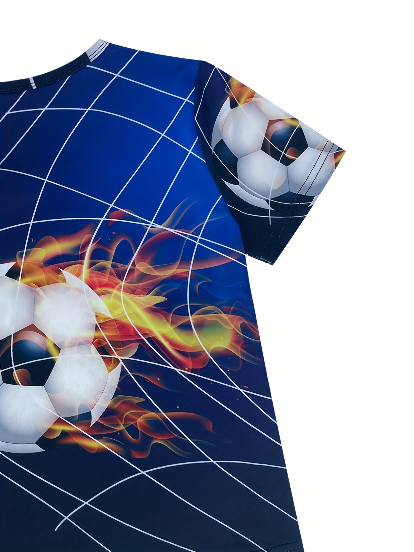 Camiseta Gráfica Fútbol Niño Impresión Digital 3d Remera - Temu Chile