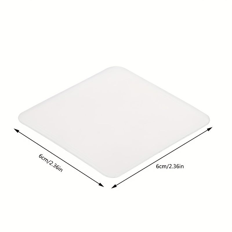 10pcs Double Sided Adhesive Tear And Use Hooks