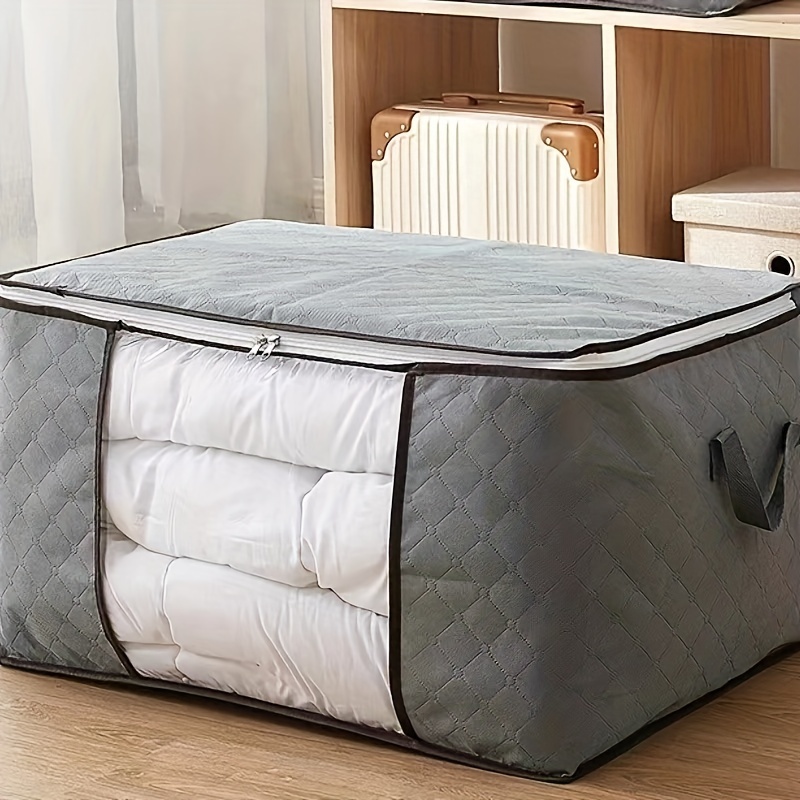 4 PCS 90L Clothes Storage Bags Blanket Bedding Comforter